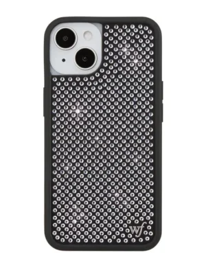 wrin2014 rhinestone white iphone